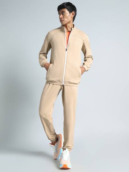 Men's Beige Training All Format Tracksuit