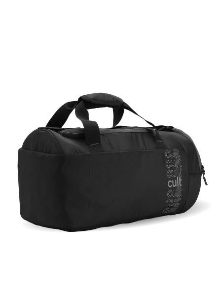 Unisex Black Duffle Bag