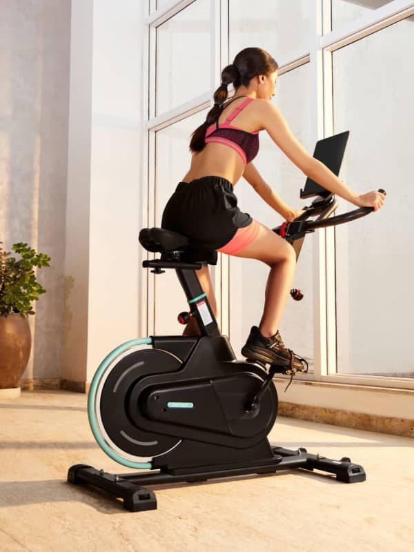 FK5000 (13.22 lbs Flywheel): Bluetooth enabled spin bike with magnetic resistance