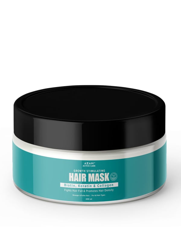 Azani Biotin Collagen Keratin Hair Mask for Hair Fall Control | Treatment for Dry & Damaged Hair , 200 ml