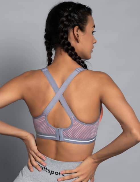 Buy CULTSPORT FormFit Padded Bra, Power Mesh, Hook and Eye Closure, Extra Support