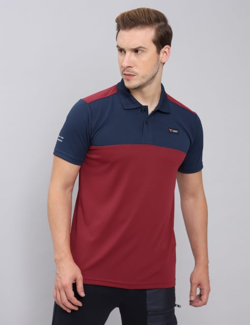 Polo neck t shirts buy online discount