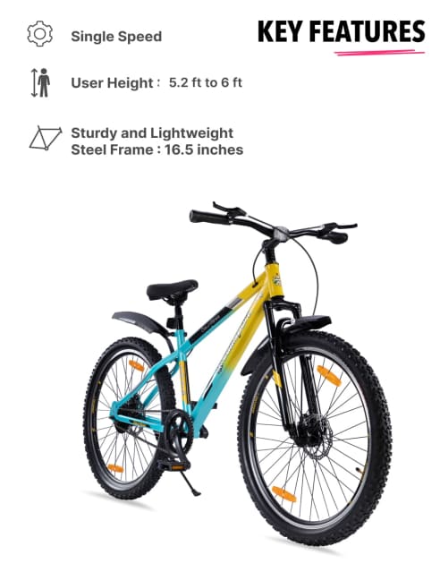 16.5 inch bike frame height deals