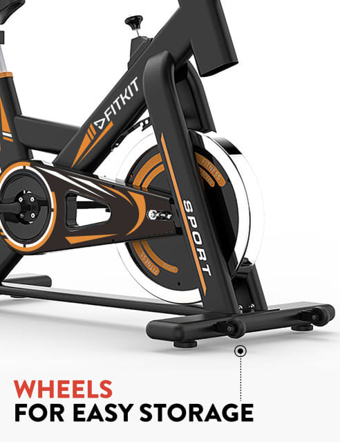 Fitkit spin bike best sale