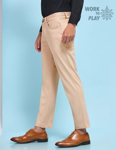 Shop for 4 Way Stretch Pants with Coin Pocket for men Online in