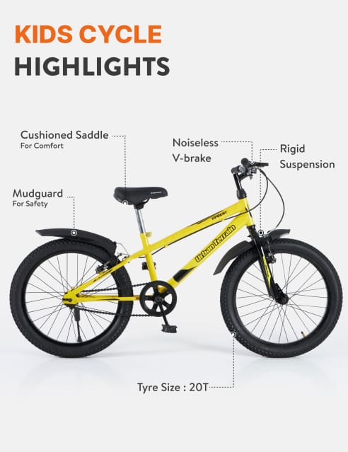 Yellow 20 inch bike new arrivals