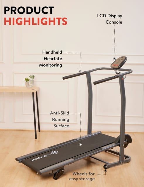 Fitkit fk90 deals manual treadmill