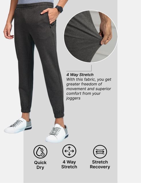4 way stretch joggers shop