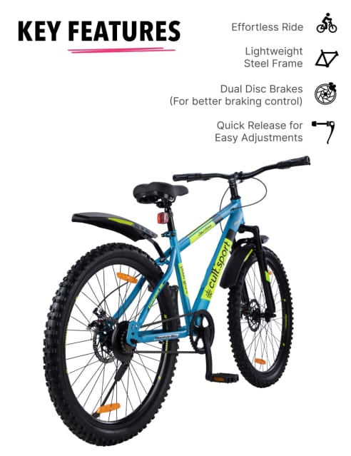 Hercules street cat pro 3.0 26t disc brake clearance
