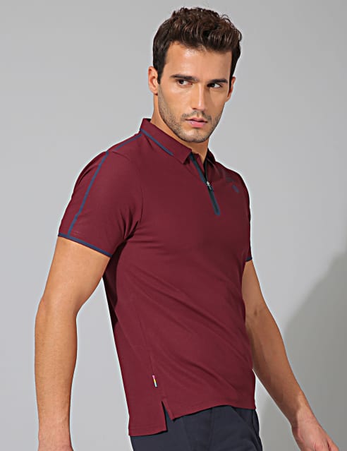 Men's Short Sleeve Gym & Fitness Polo T Shirt Price: 31.48 & FREE