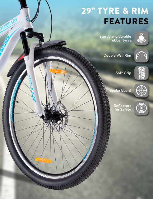 29 inch cycle rim clearance