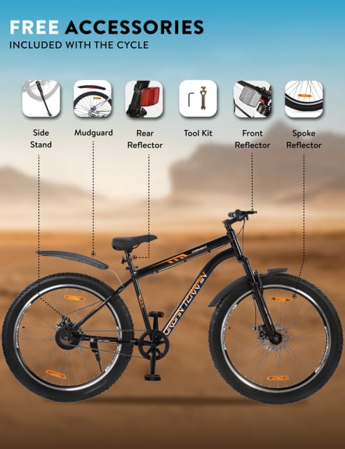 Buy BOLT UT5001S27.5 Black Steel mtb Disc Brakes 27.5 T Mountain Cycle Single Speed Cultsport