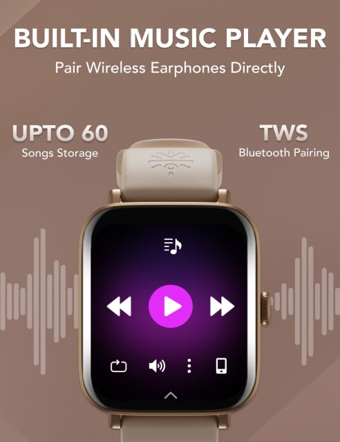 Wireless earphones with music storage sales