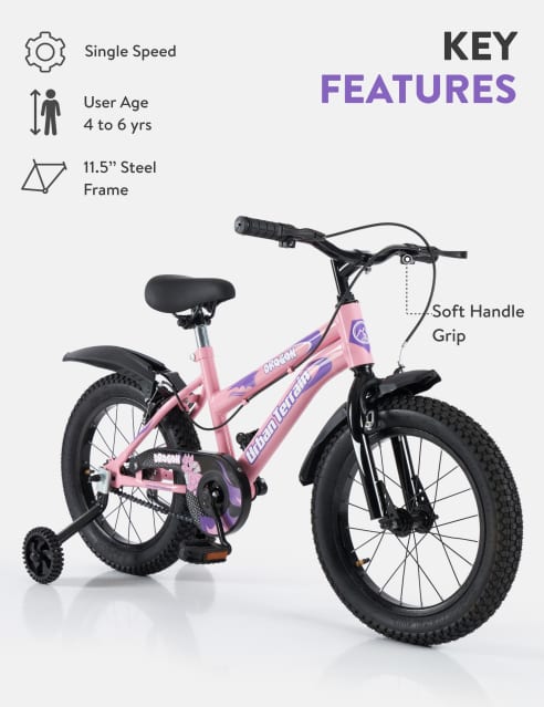 16 inch discount bike frame age
