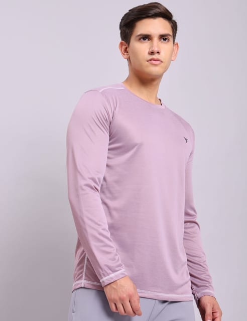 Louis Philippe Sport Solid Men Polo Neck Pink T-Shirt - Buy Louis Philippe  Sport Solid Men Polo Neck Pink T-Shirt Online at Best Prices in India