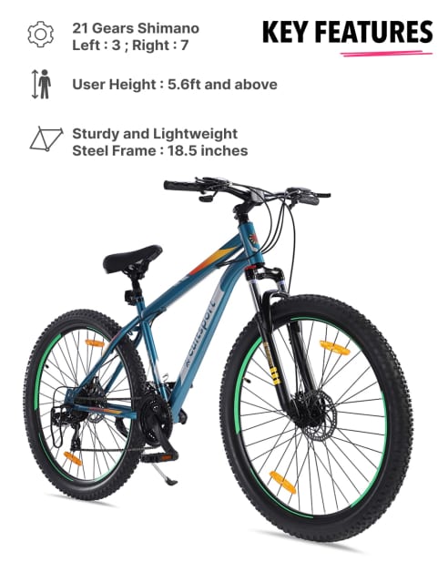 18.5 inch deals frame bike