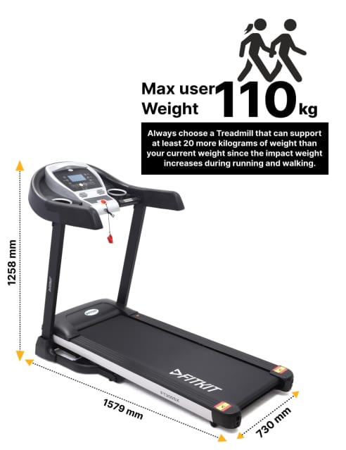 Fitkit ft200 series motorized treadmill outlet