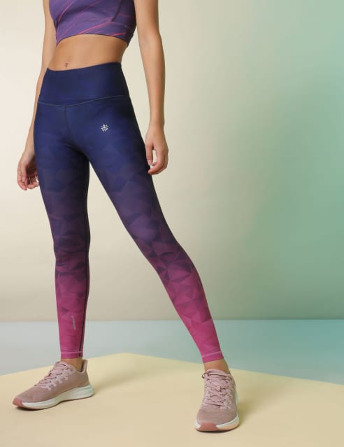 Buy Do It All Ombre Prism Tights With Pocket for Women Online