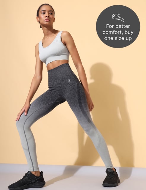 Seamless cheap ombre leggings