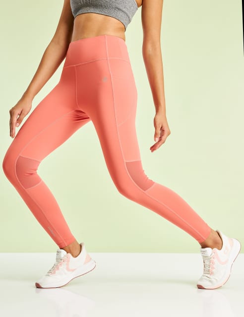 Buy High Waist Running Tights with Side Pocket for Women Online