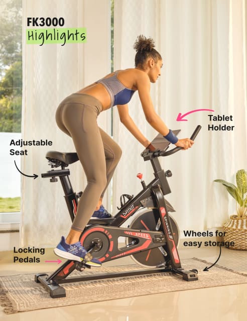 Easy storage exercise bike 2025