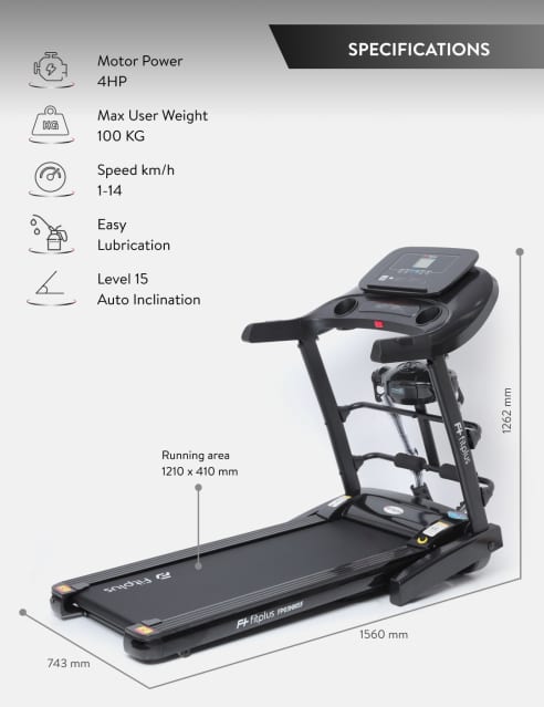Fitplus store treadmill manual
