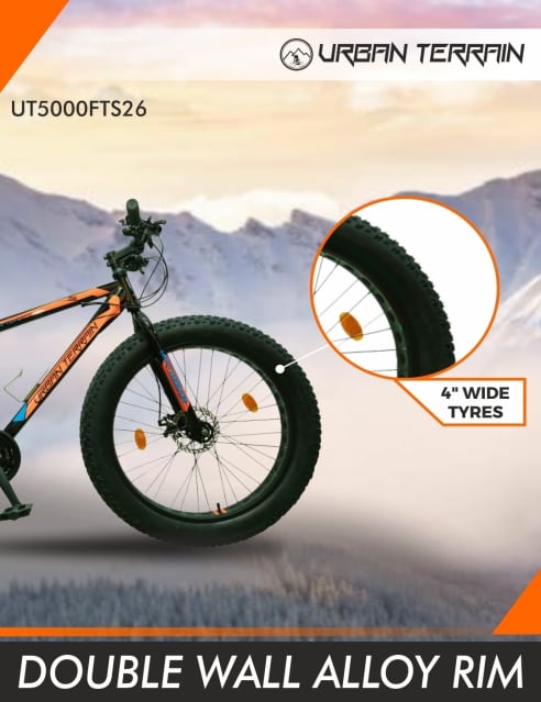 Urban terrain fat tyre cycle 2025