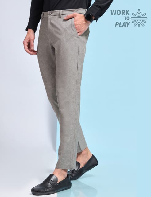 Elastic Trousers - Buy Elastic Trousers online in India