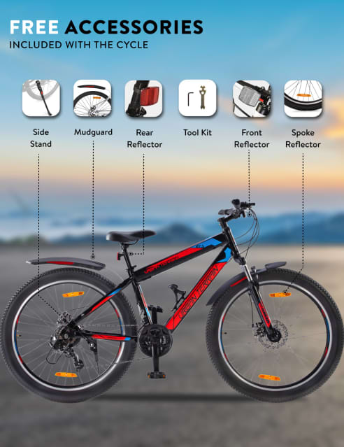 Gear cycle red colour on sale