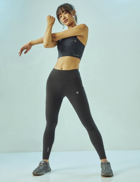 Buy AbsoluteFit Solid Workout Tights for Women Online