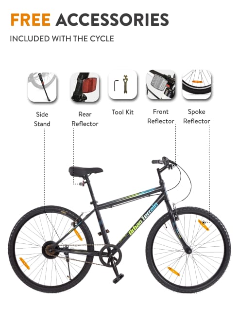 Buy Urban Terrain 26T Maza Single Speed City Bike Cultsport