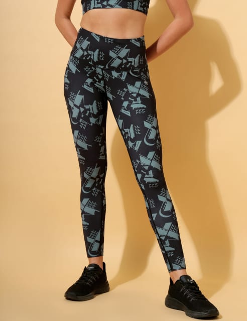 Abstract print leggings best sale
