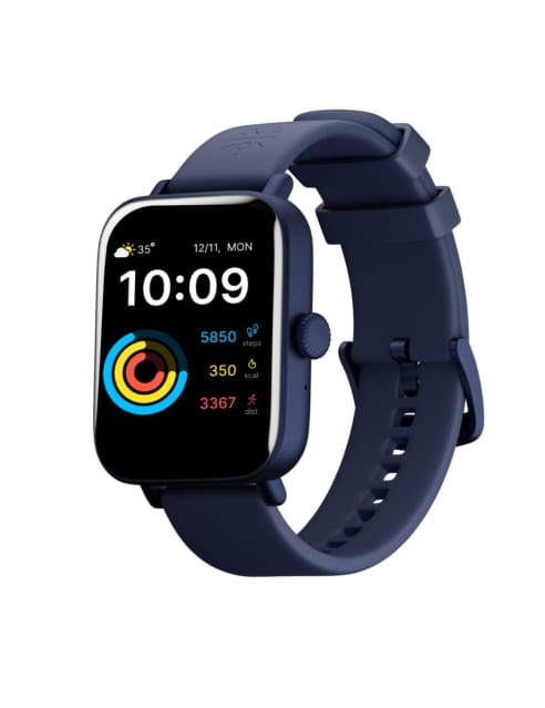 Navy blue smart watch new arrivals