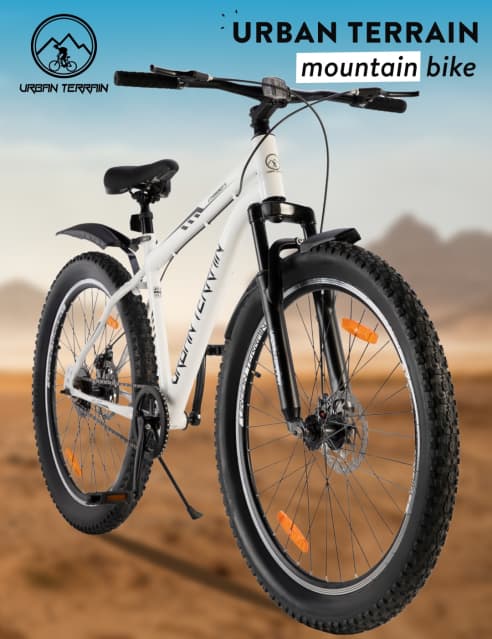Buy BOLT UT5000S27.5 White Steel mtb Disc Brakes 27.5 T Mountain Cycle Single Speed Cultsport