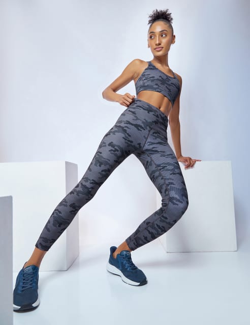 Buy AbsoluteFit Camo Print Tights for Women Online Cultsport