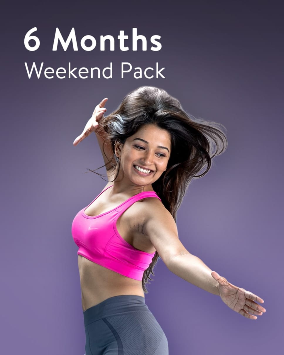 cult.fit Gym WorkOut 6 Months Weekend Unlimited Pack