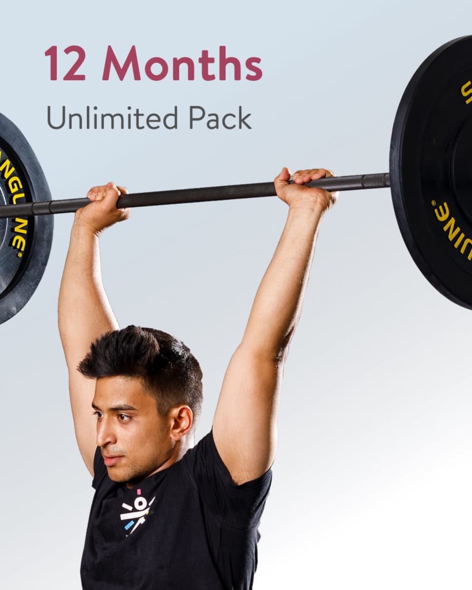 cult.fit Gym WorkOut 12 Month Unlimited Pack
