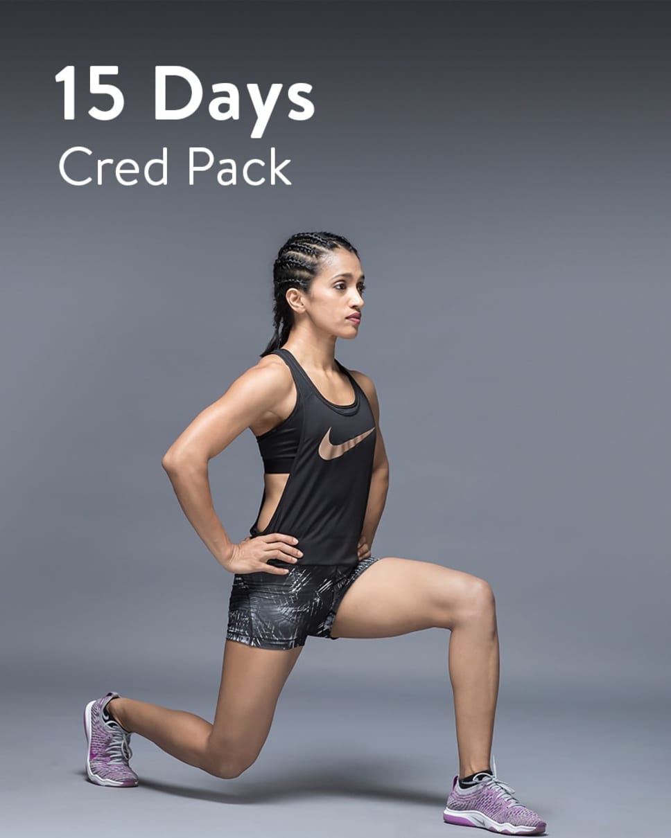 cult.fit Gym WorkOut 15 Days Unlimited - Cred Pack