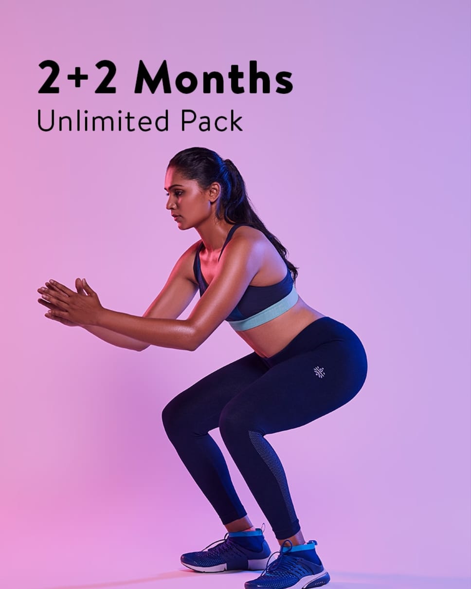 cult.fit Gym WorkOut 2+2 Month Unlimited Pack
