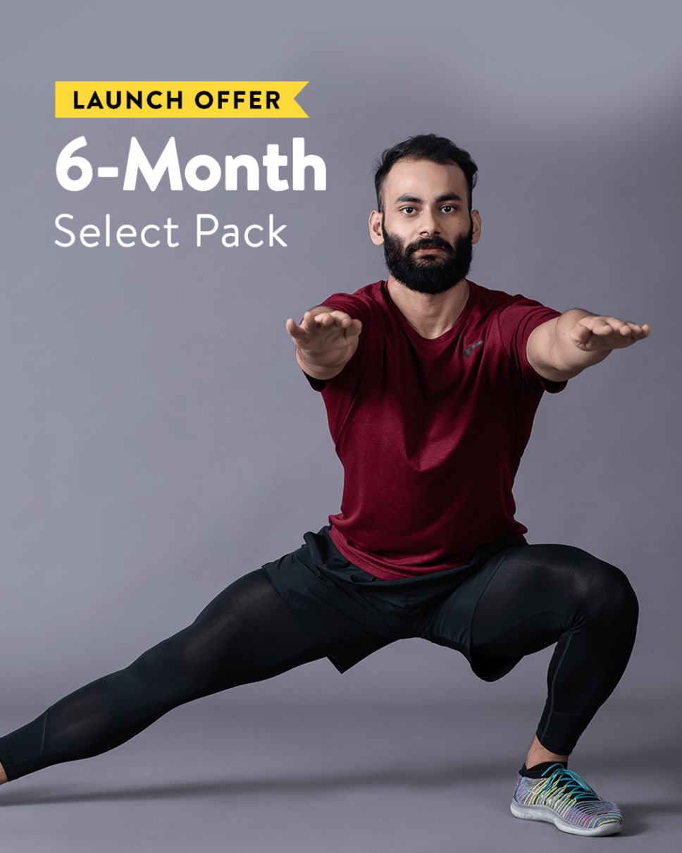 cult.fit Gym WorkOut 6 Month Select - Launch Offer Pack
