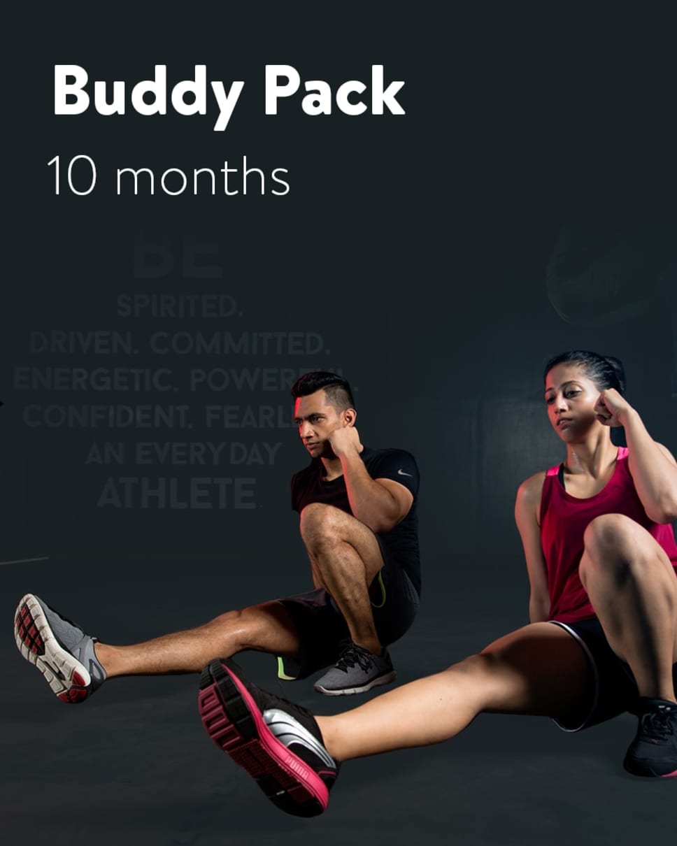 cult.fit Gym WorkOut 10 Month Buddy Pack Pack
