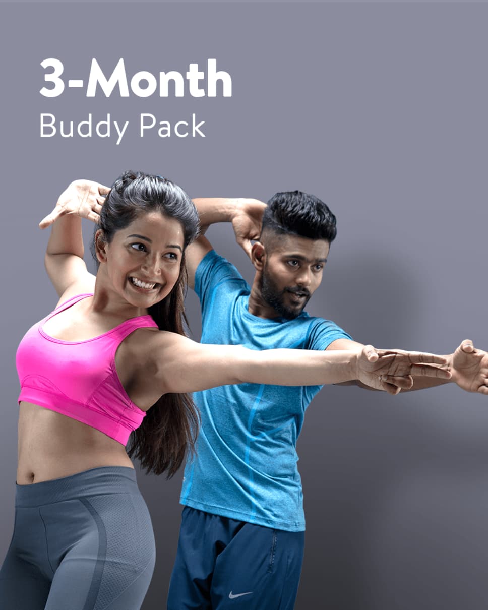 cult.fit Gym WorkOut 3 Month Buddy Pack Pack