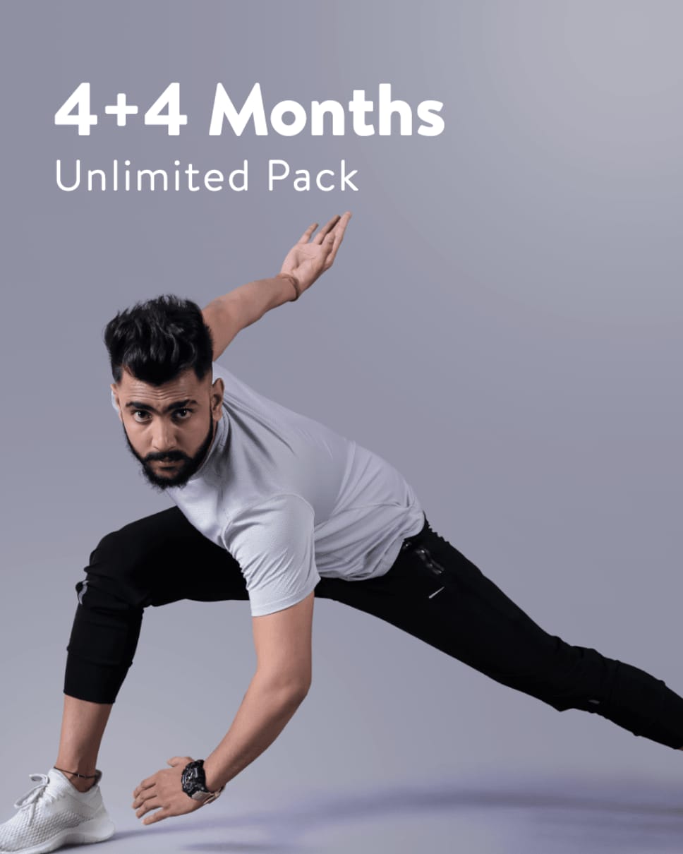 cult.fit Gym WorkOut 4+4 Month Unlimited Pack
