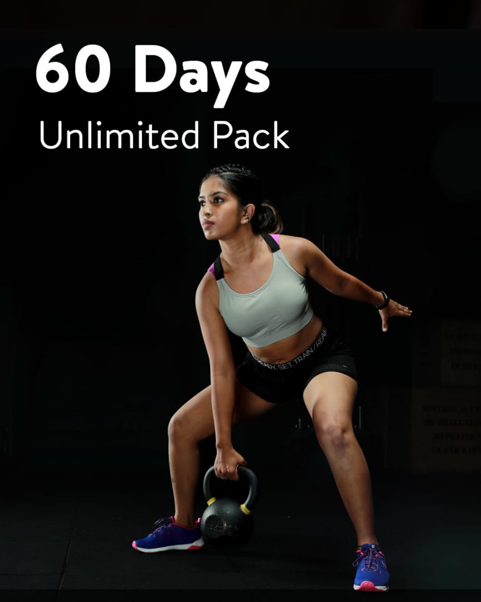 cult.fit Gym WorkOut 60 Days Unlimited Pack