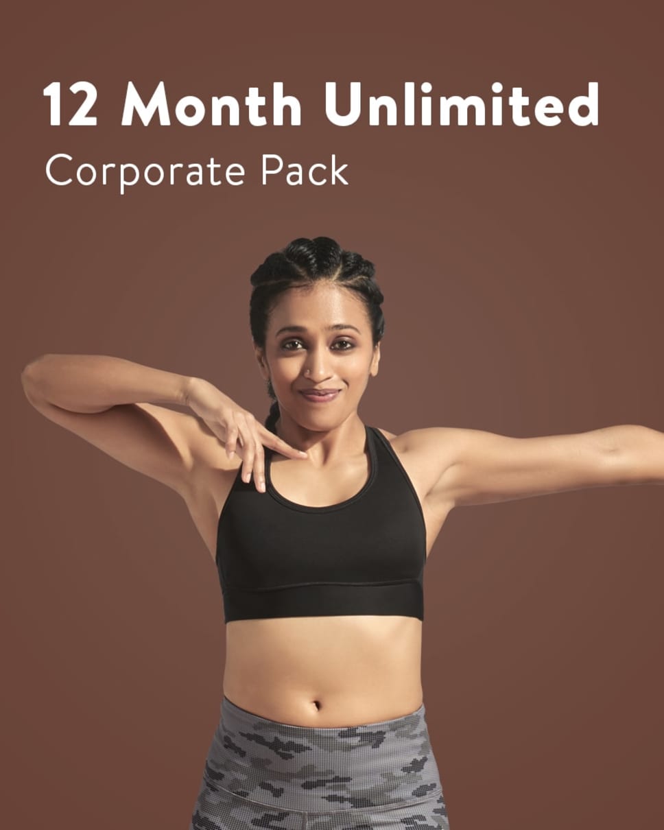 cult.fit Gym WorkOut 12 Month Unlimited Corporate Pack Pack