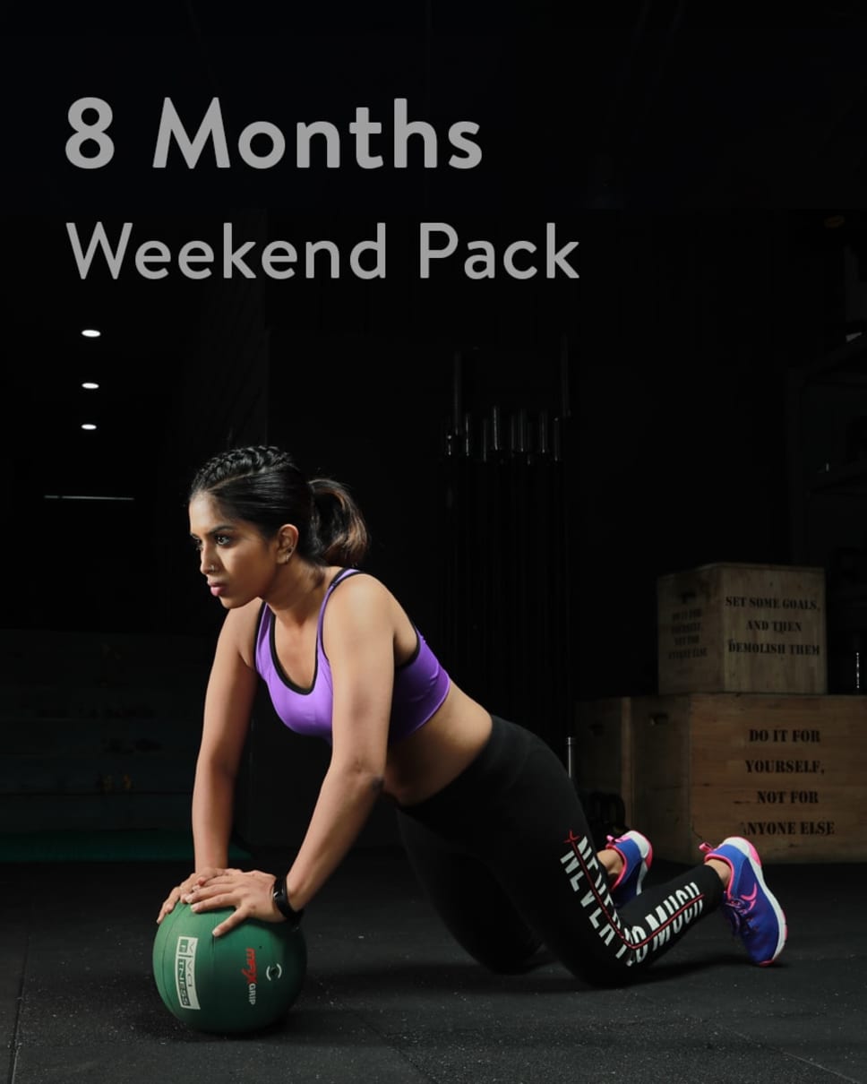 cult.fit Gym WorkOut 8 Month Weekend Unlimited Pack