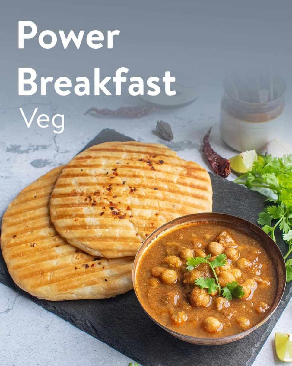 Power Breakfast Veg Homely Meals Subscription at Eat.fit