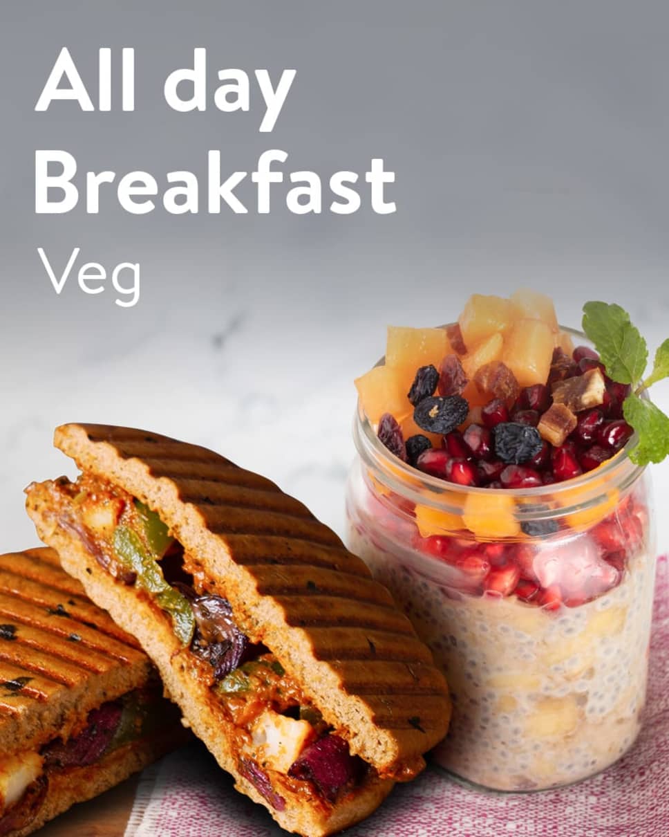 All day Breakfast Veg Homely Meals Subscription at Eat.fit