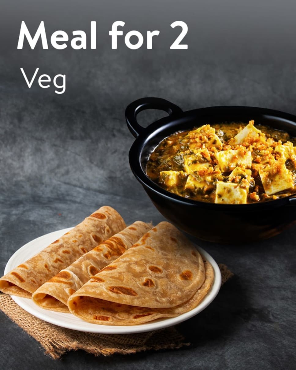 Meal for 2 Veg Homely Meals Subscription at Eat.fit