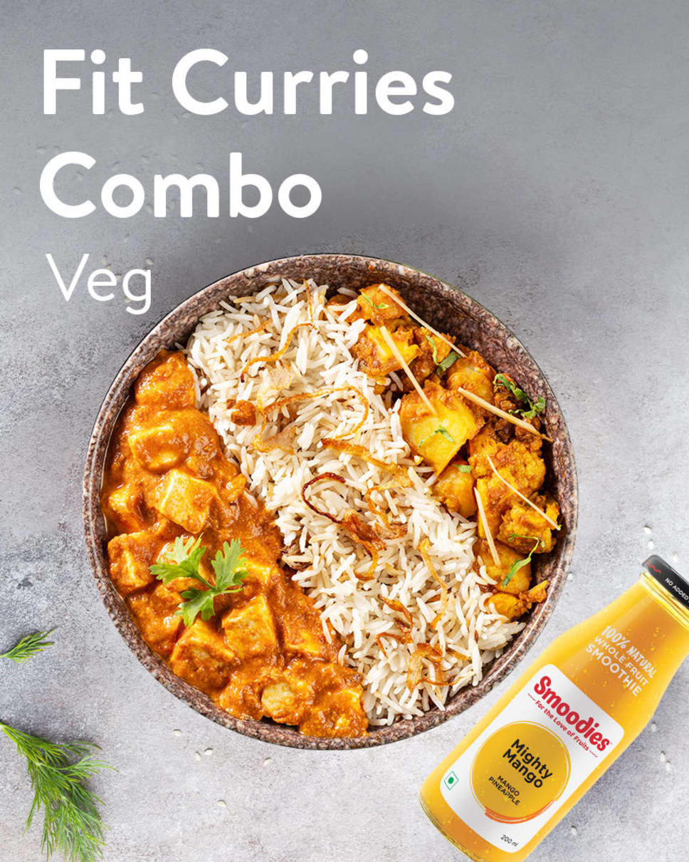 Fit Curries Combo Veg Homely Meals Subscription at Eat.fit